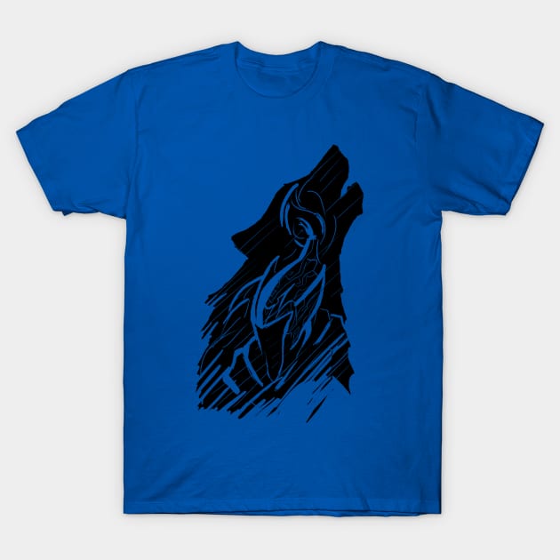 Wolf Knight T-Shirt by natron84